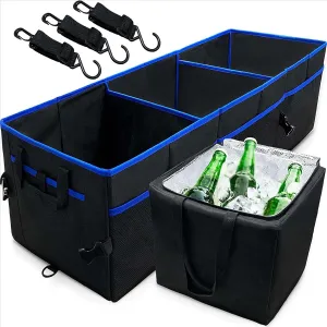 Car Trunk Organizers for Packard Caribbean/Clipper/Eight/Executive/Pacific/Patrician, Waterproof Portable Car Storage Box, Slip Resistant Organization Container for car, Car Organizers