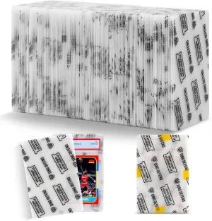 Card Protectors Trading Cards Shipping Supplies, 110-Pack 4'' x 6'' Graded Card Sleeves for Mailing Inserts, Plastic Semi Rigid Card Holder Better Than Corrugated Cardboard Sheets