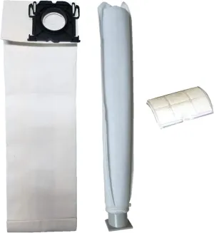 Casa Vacuums replacement for Sebo 5828ER, Windsor 5300, Kenmore W Service Box Vacuum Bag and Filter Kit. 10 Bags   2 Filters (5301ER   5143)