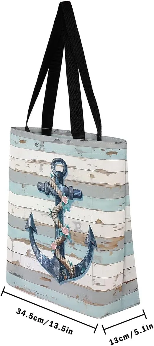 Castle Fairy Leopard Print Canvas Tote Bag