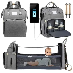 Changing Bags Portable Baby Bed Folding Crib   Changing Pad Waterproof