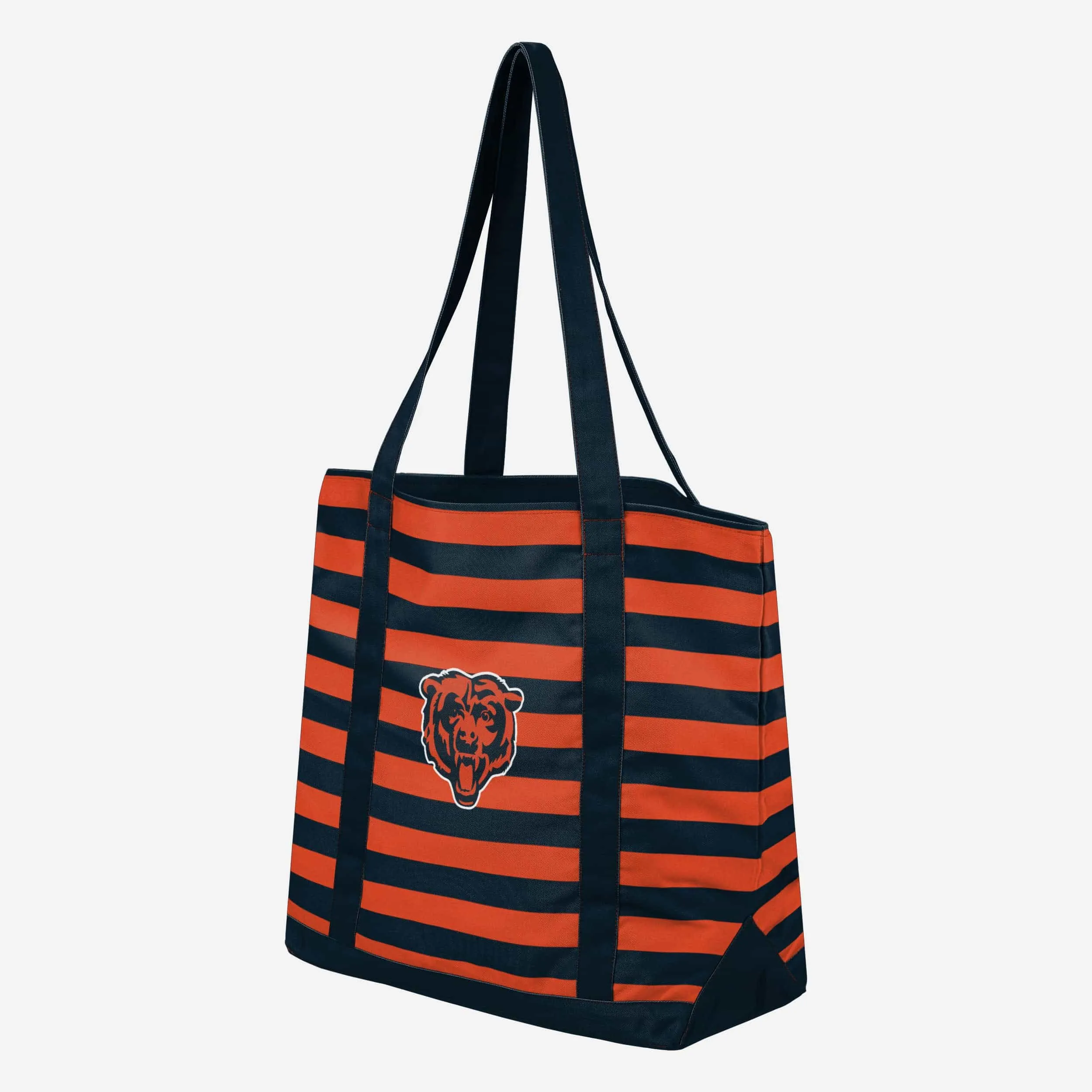 Chicago Bears Team Stripe Canvas Tote Bag