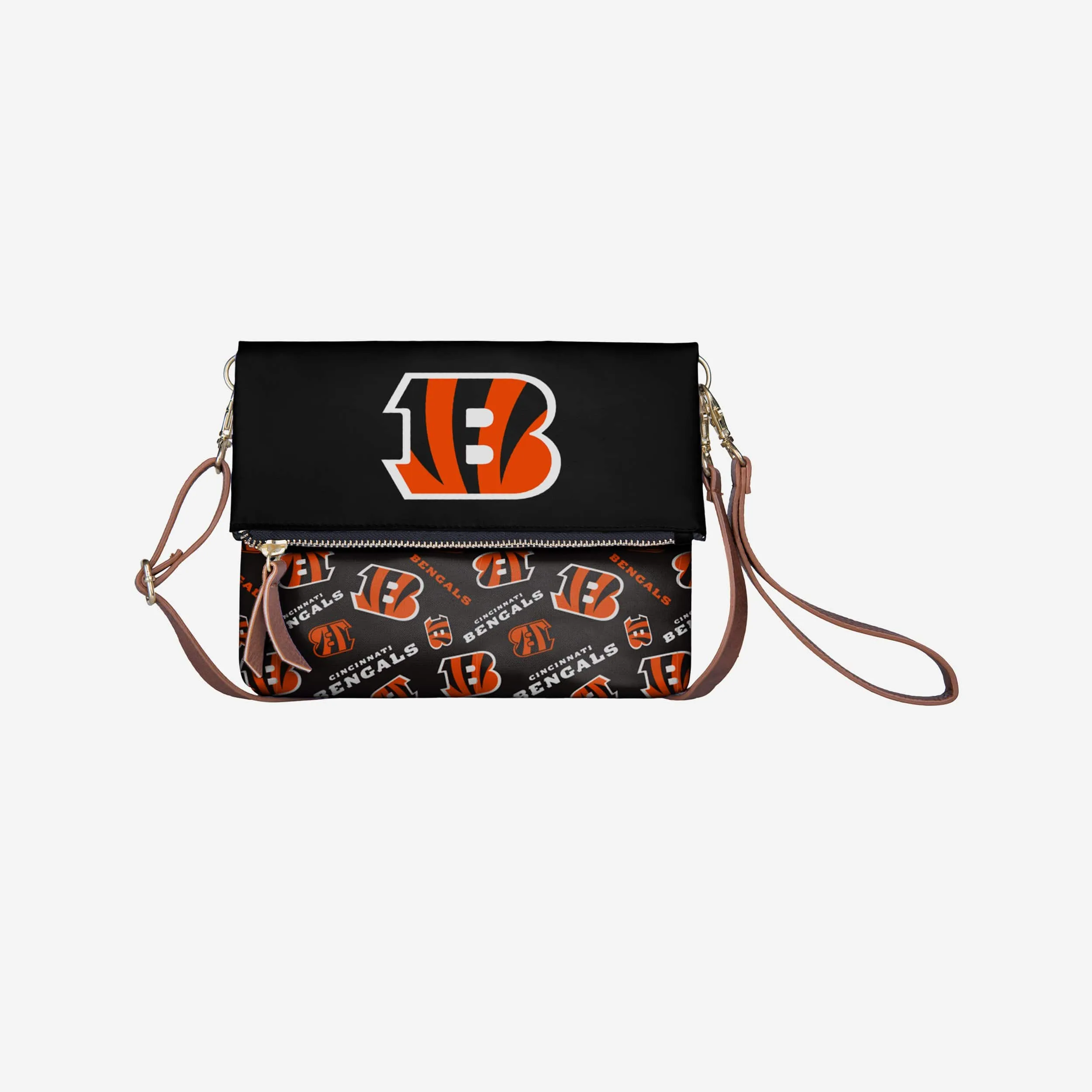 Cincinnati Bengals Printed Collection Foldover Tote Bag