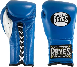 CLETO REYES Traditional Professional Boxing Gloves with Laces for Training, Sparring and Heavy Punching Bags for Men and Women, MMA, Kickboxing, Muay Thai
