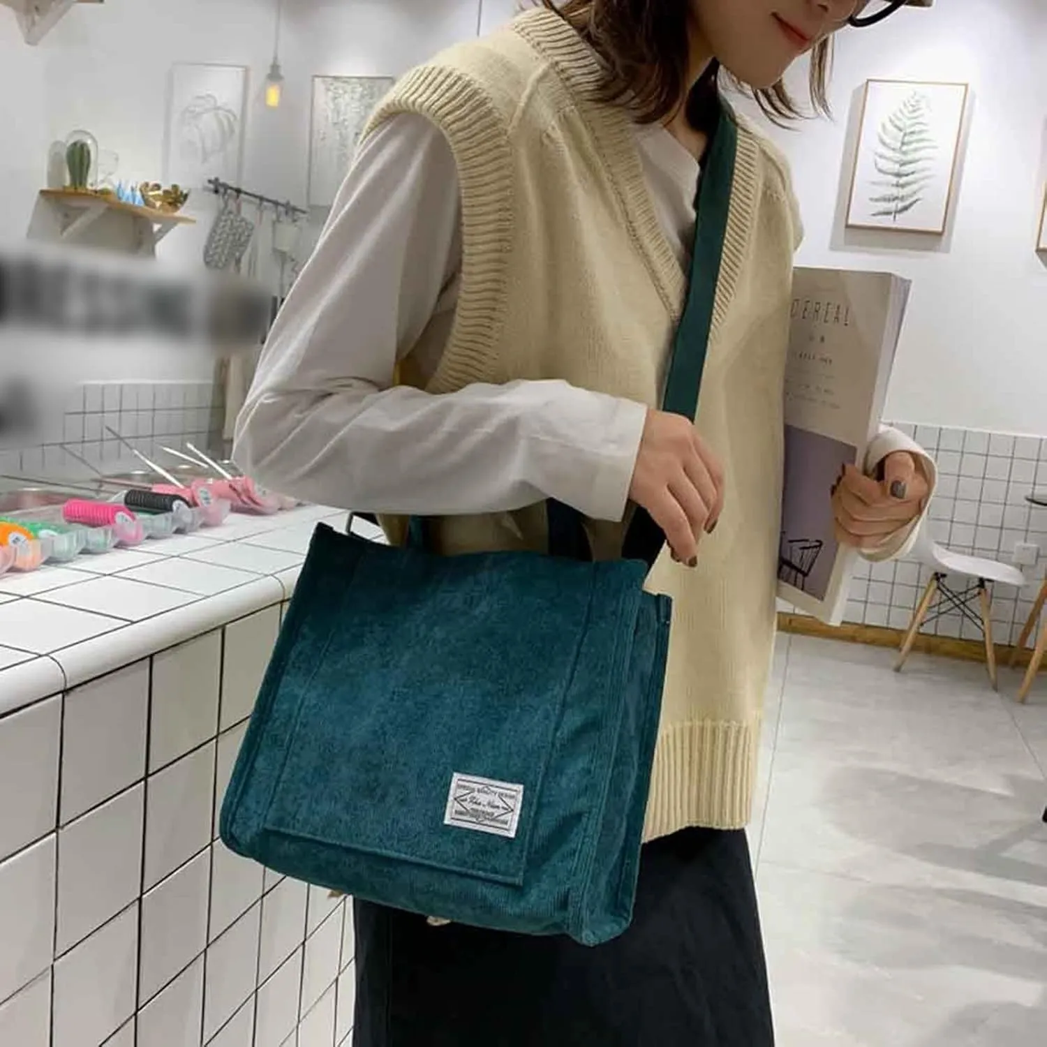 Clutch Purses for Women Formal Small Crossbody Bags Classic Double Zip Top Satchel Bags Elegant Sling Bag(Green)