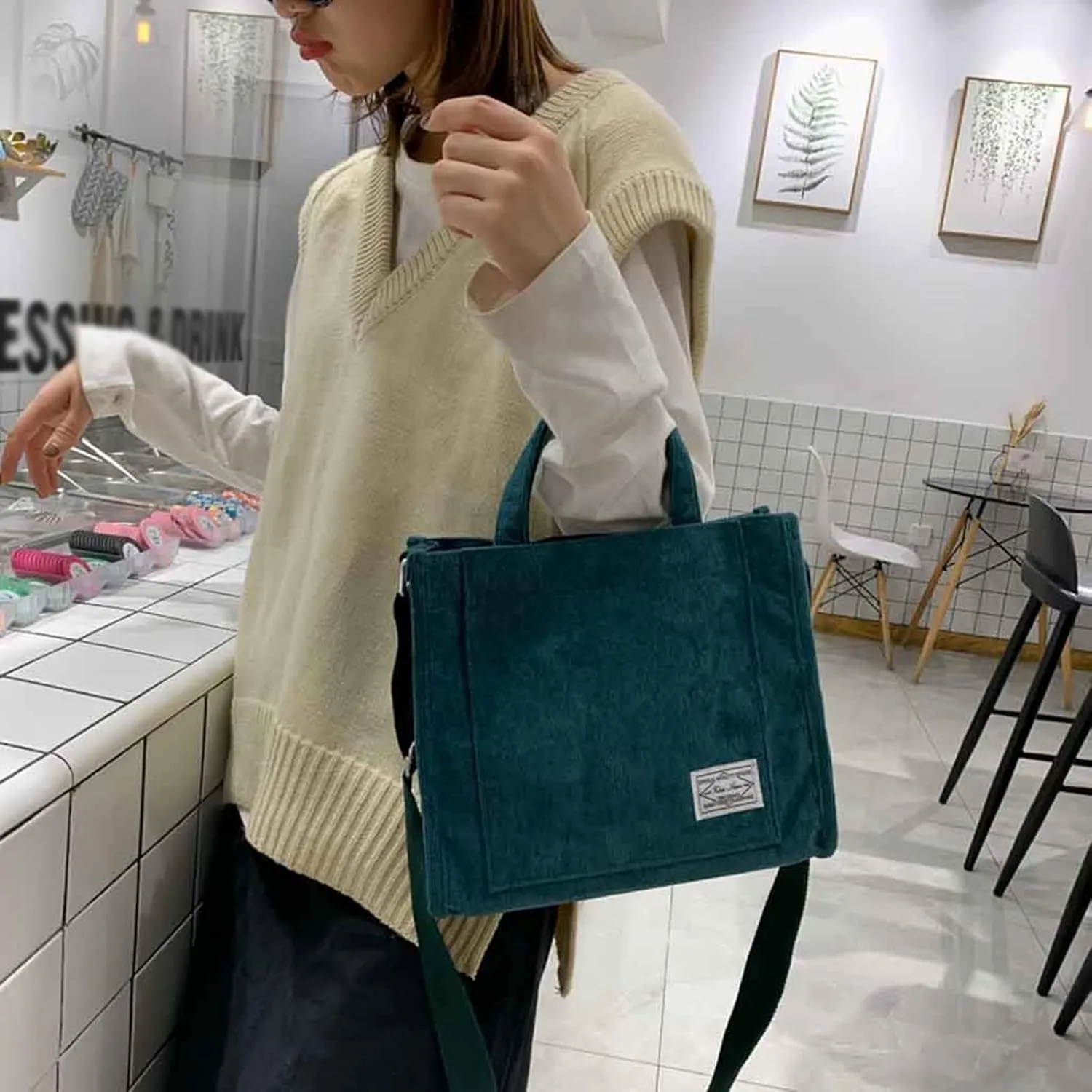 Clutch Purses for Women Formal Small Crossbody Bags Classic Double Zip Top Satchel Bags Elegant Sling Bag(Green)