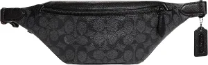 COACH Charter Belt Bag 7 in Signature, Charcoal