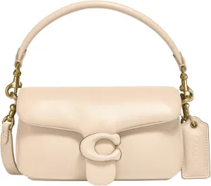 Coach Women's Leather Covered C Closure Pillow Tabby Shoulder Bag 18