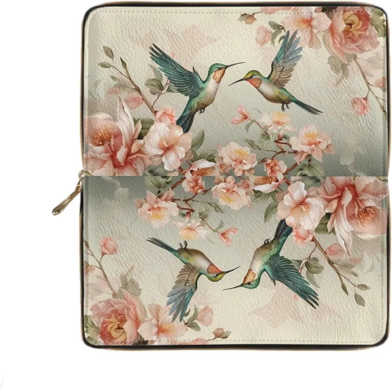 COEQINE Beach Sea Turtle Printed Wallets for Women,Multiple Card Slots Ladies Long Wallet PU Leather Card Holders