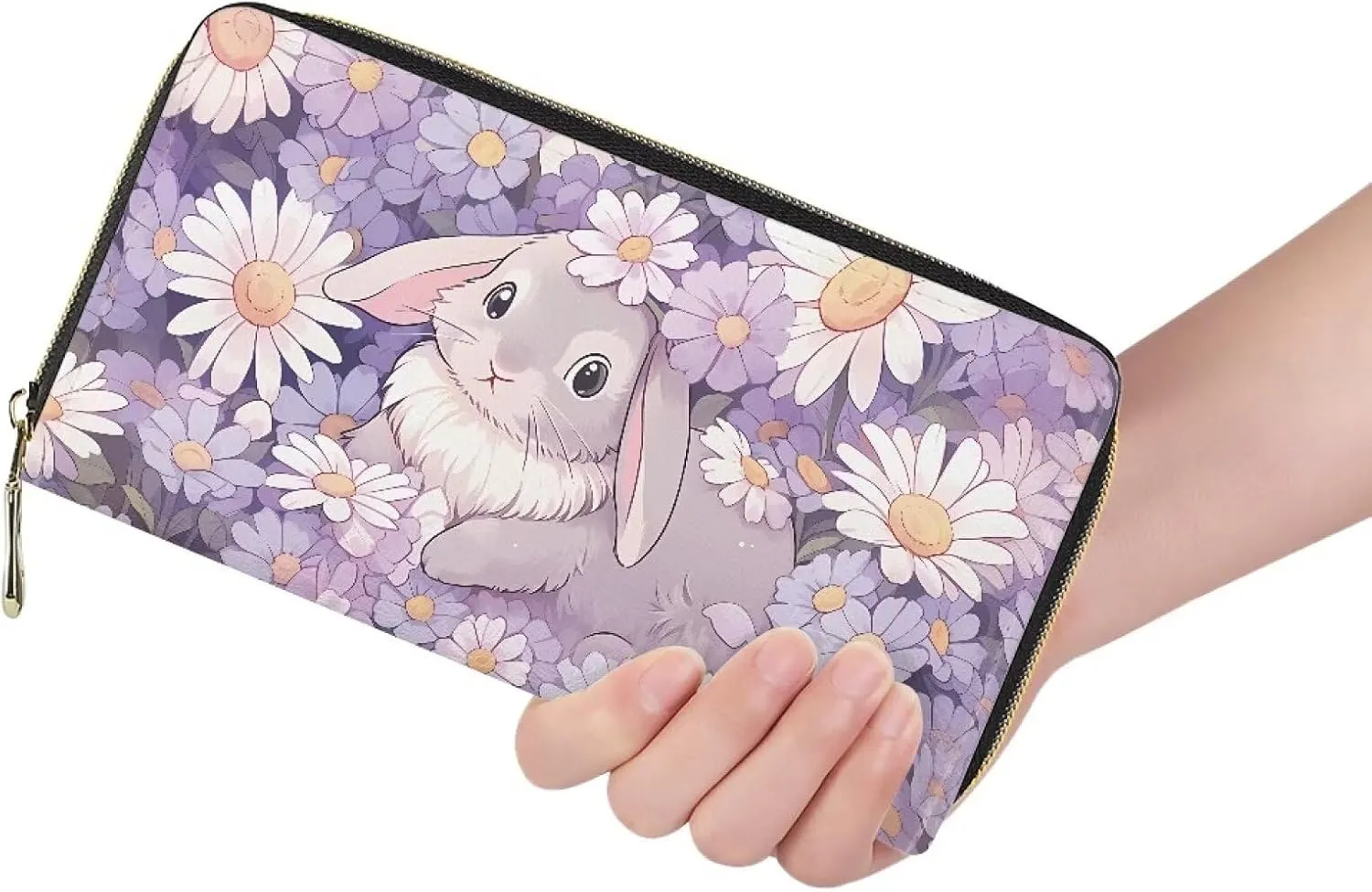 COEQINE Beach Sea Turtle Printed Wallets for Women,Multiple Card Slots Ladies Long Wallet PU Leather Card Holders