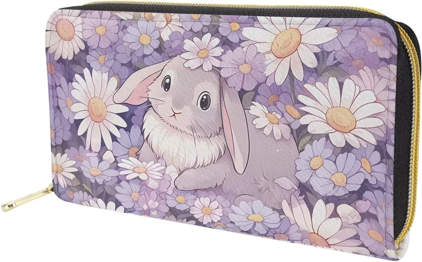 COEQINE Beach Sea Turtle Printed Wallets for Women,Multiple Card Slots Ladies Long Wallet PU Leather Card Holders