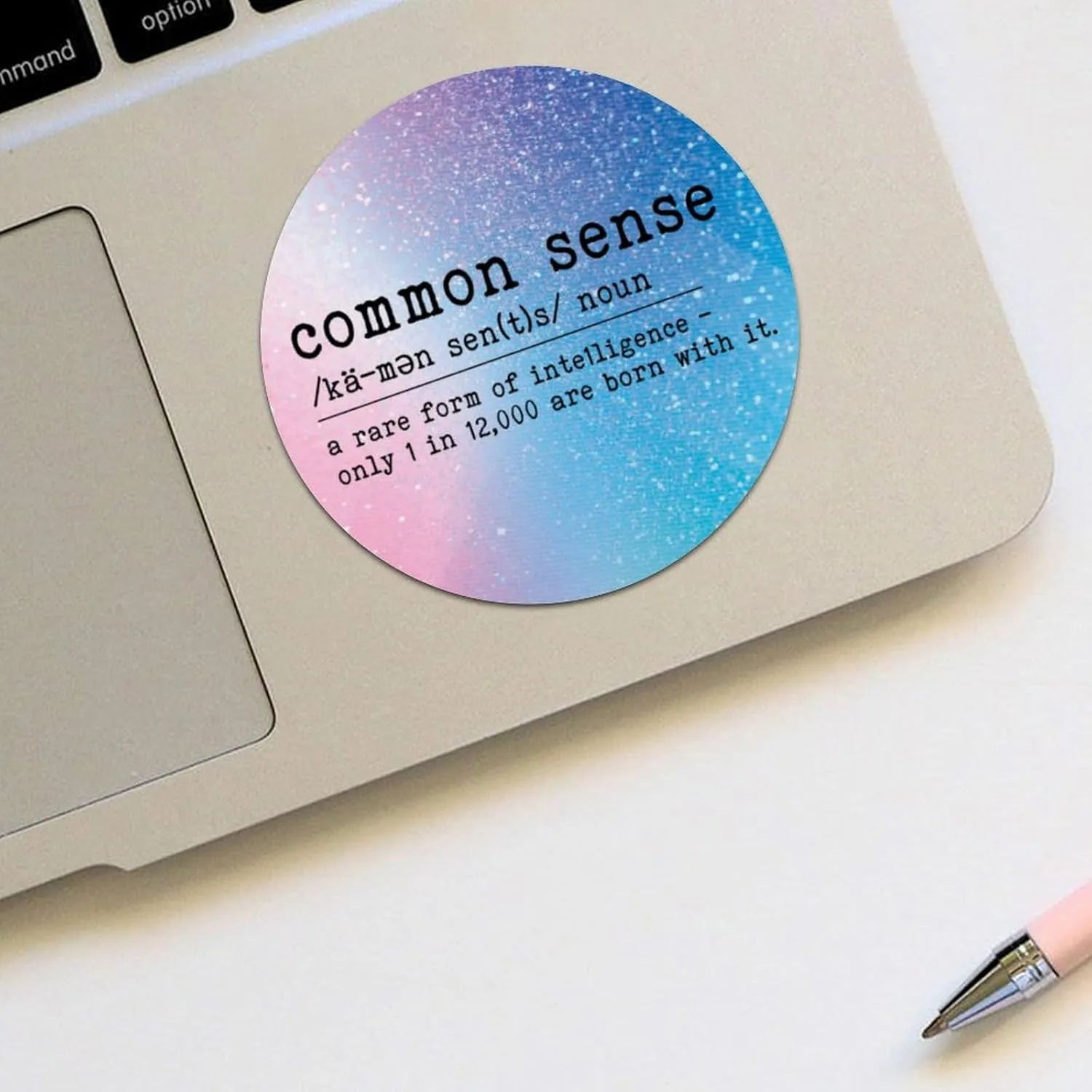 Common Sense Definition Labels Stickers,common Sense Sticker for Laptop Envelope Seals Jar Water Bottles Goodie Bags Decoration Wedding Xmas Holiday Gifts 4"", 2od39bkths1r