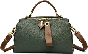 Crossbody Bags for Women Shoulder Handbags Dual Straps, Dual Directional Zipper Closure, Medium Size in 4 Colors