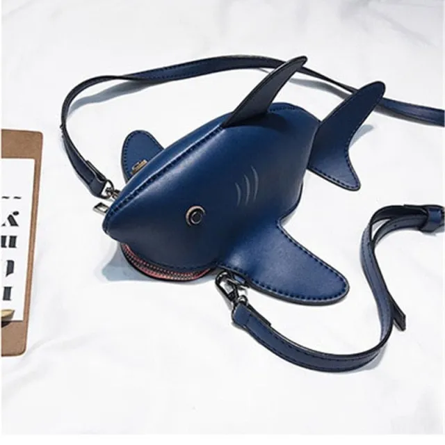 Cute Shark Crossbody Bag
