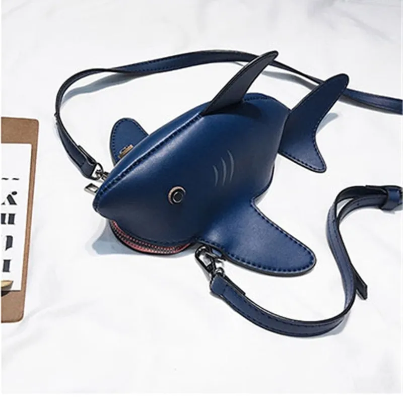 Cute Shark Crossbody Bag