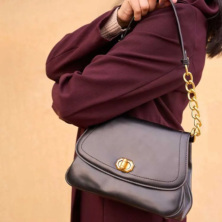 Dazzle By Sarah - Onyx (Black) Cross Body Bags