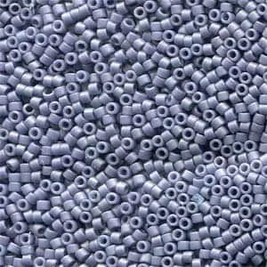 DB 2292, Opaque Matte Glazed Crocus - Miyuki Delica Beads - Size 11 - 5 grams - Japanese Cylinder Seed Beads - Retail & Wholesale
