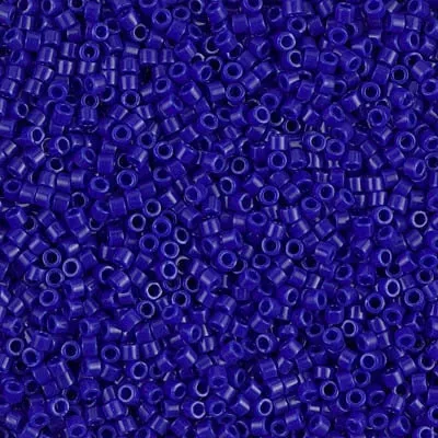 DB 726, Opaque Cobalt - Miyuki Delica Beads - Size 11 - 5 grams - Japanese Cylinder Seed Beads - Retail & Wholesale