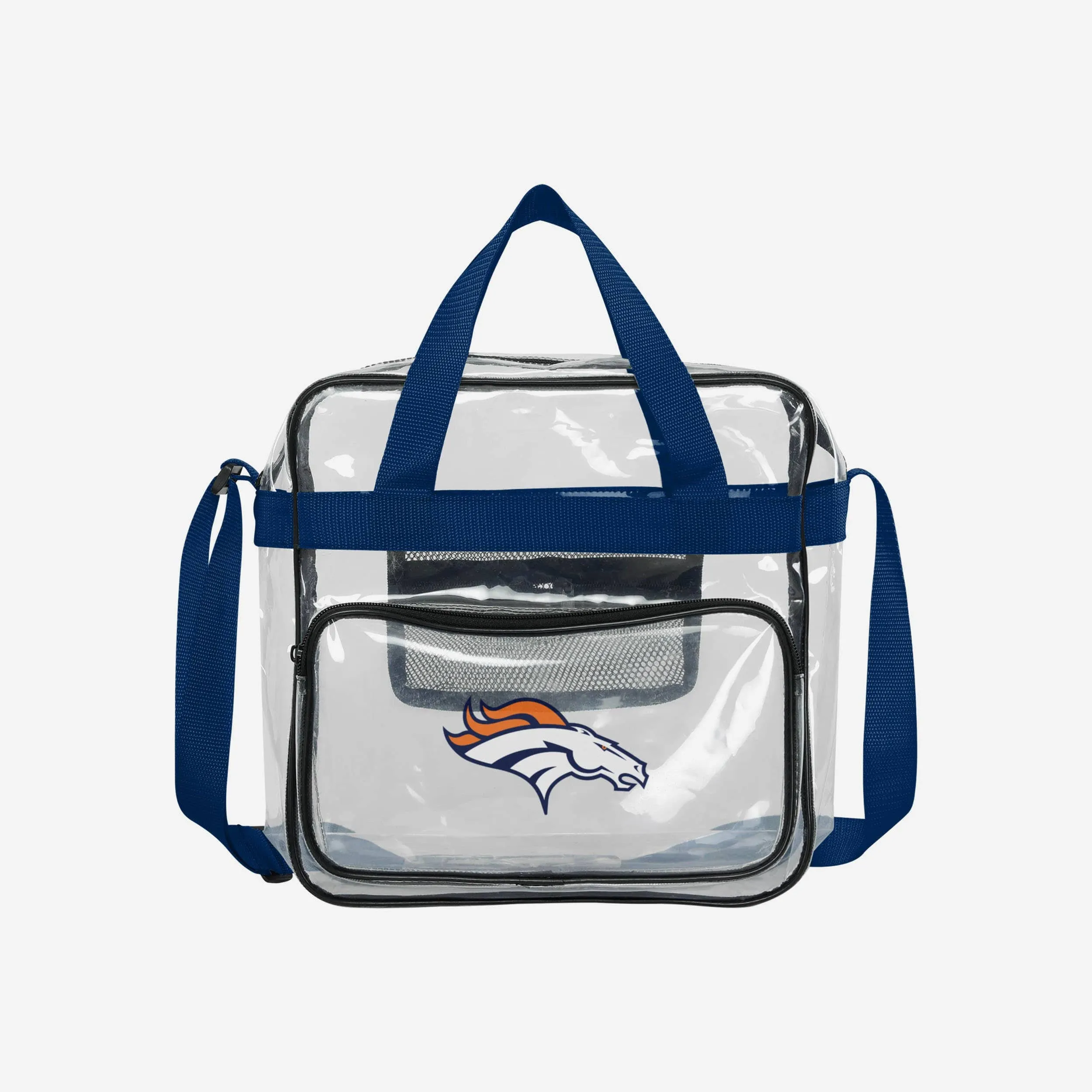 Denver Broncos Clear Messenger Bag