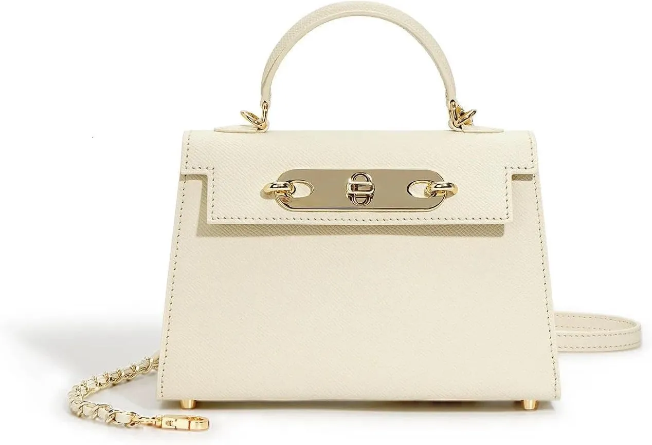Designer Totes Versatile Cowhide Letter Chain Flip Small Square Commuter Mini Bag Handbag for Women Totes Bags