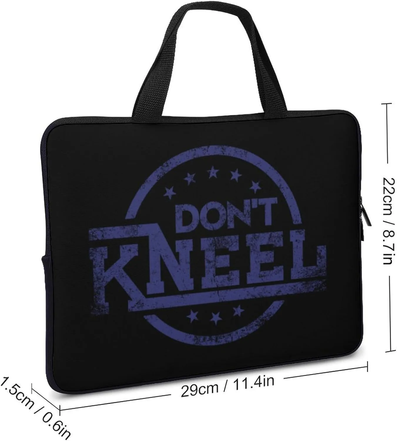 Don't Kneel Laptop Sleeve Bag Computer Carrying Case Laptops Protective Cover for Travel Business