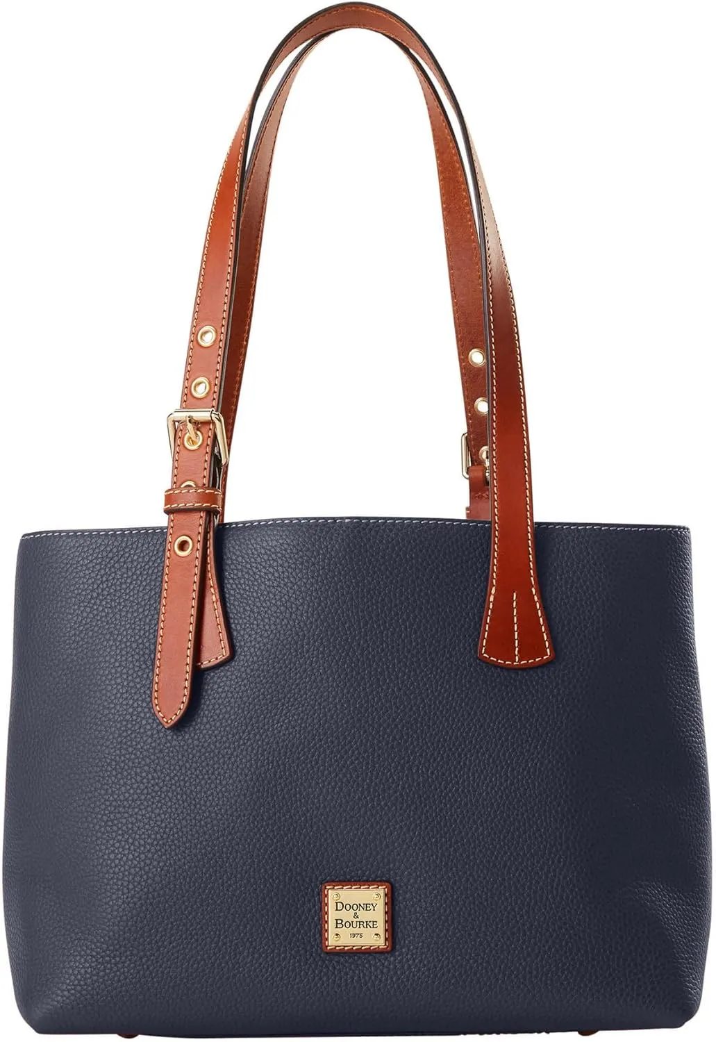 Dooney & Bourke Handbags for Women, Pebble Grain Leather Hanna Small Tote Bag with Zipper Compartment