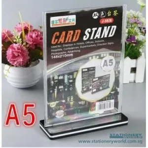 Double Sided Acrylic Card Stand A5 PY-8905