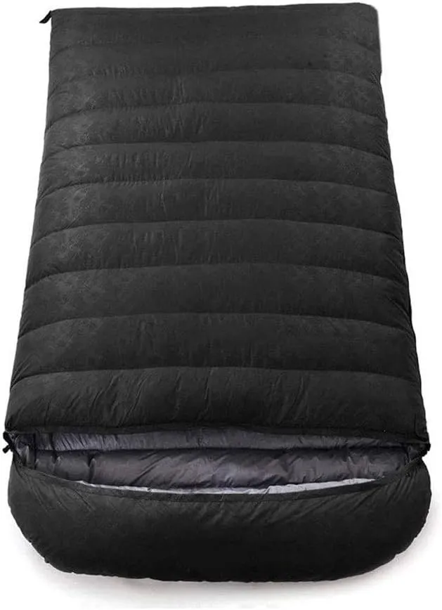 Double Sleeping Bag, Waterproof Lightweight 2 Person Adults Sleeping Bag for Camping, Backpacking, Hiking, with Carrying Bag