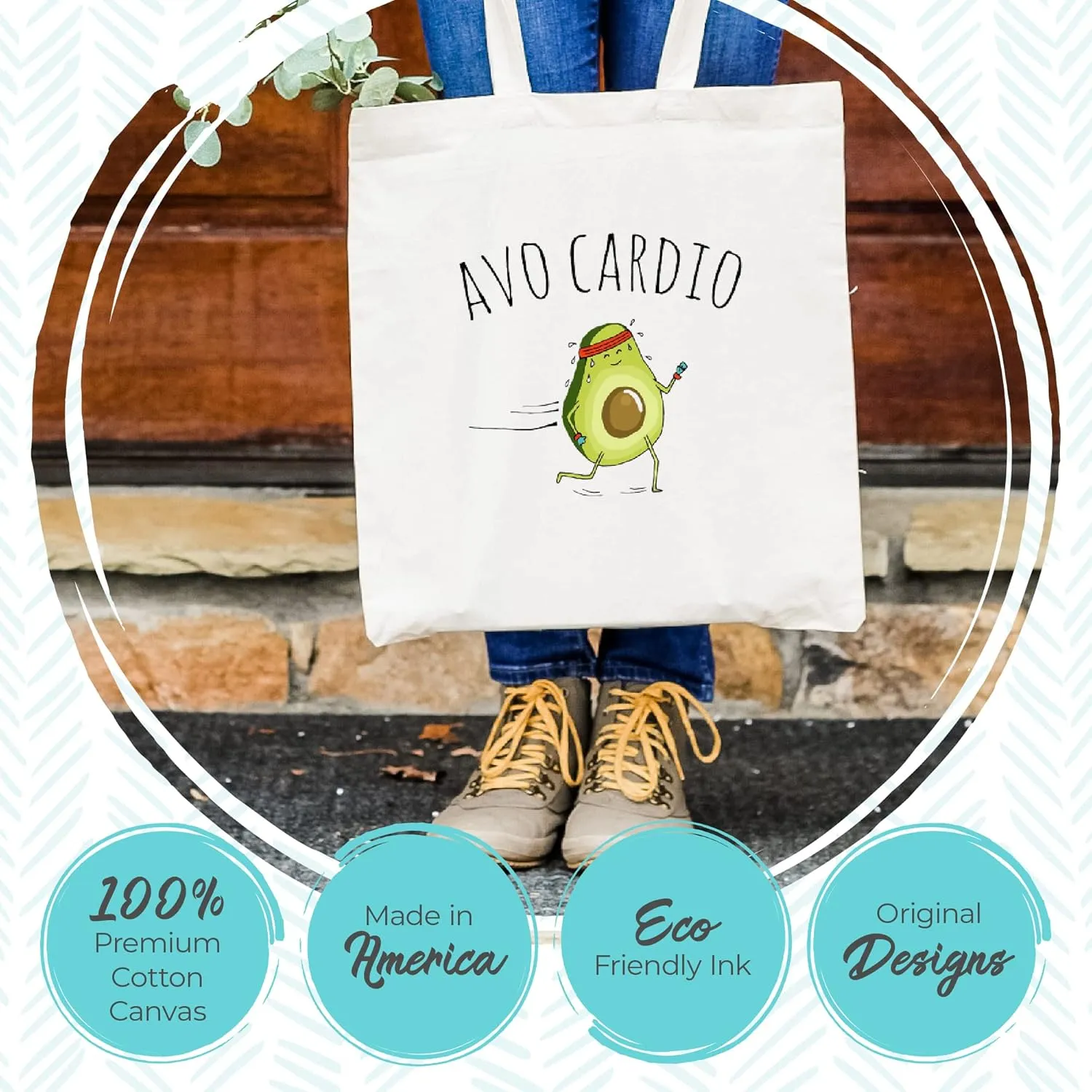 Downtown Historic Charlotte, NC, 100% Cotton Canvas, Natural Tote Bag, Full-Color Tote, Funny Design