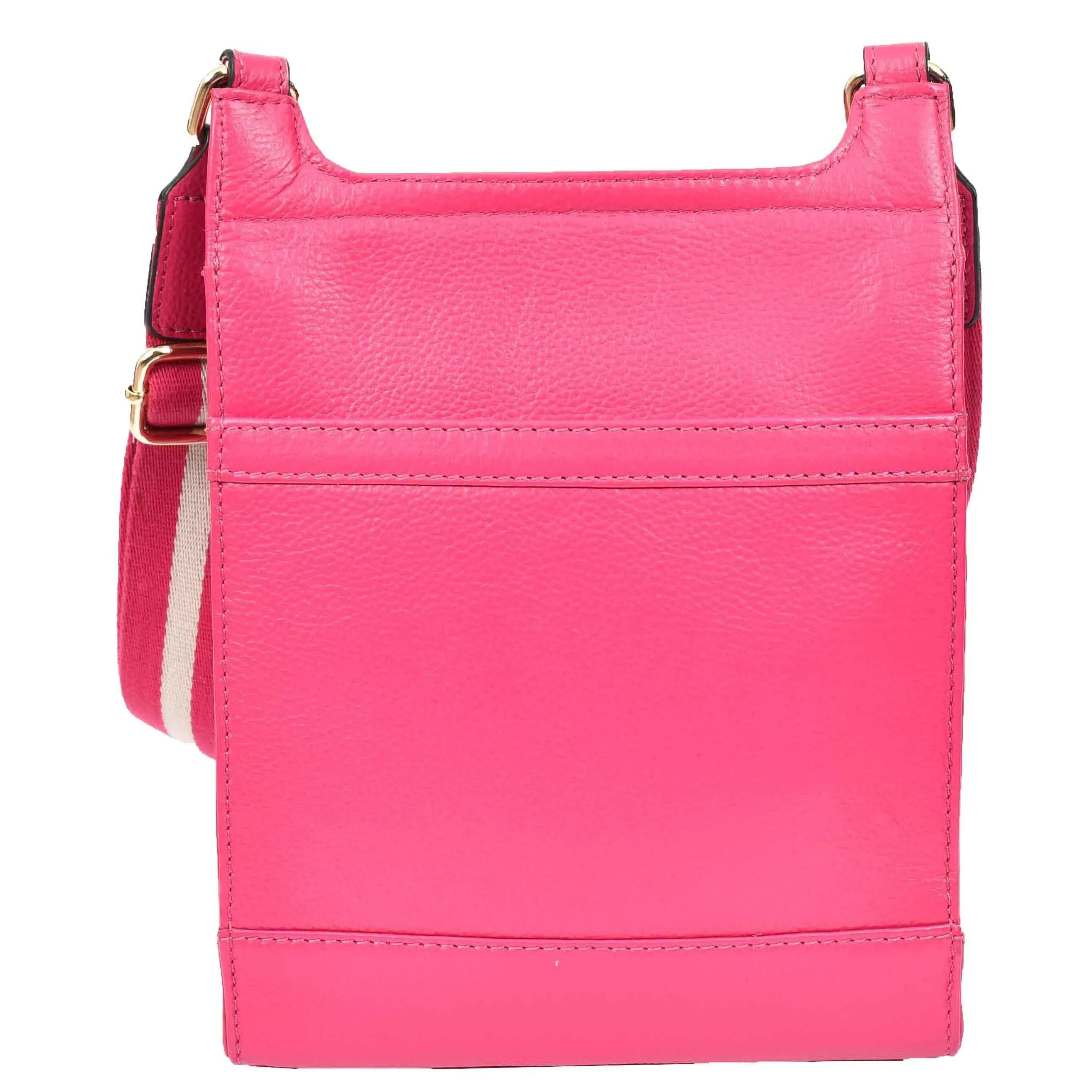 DR685 Ladies Real Leather Travel Messenger Bag Pink
