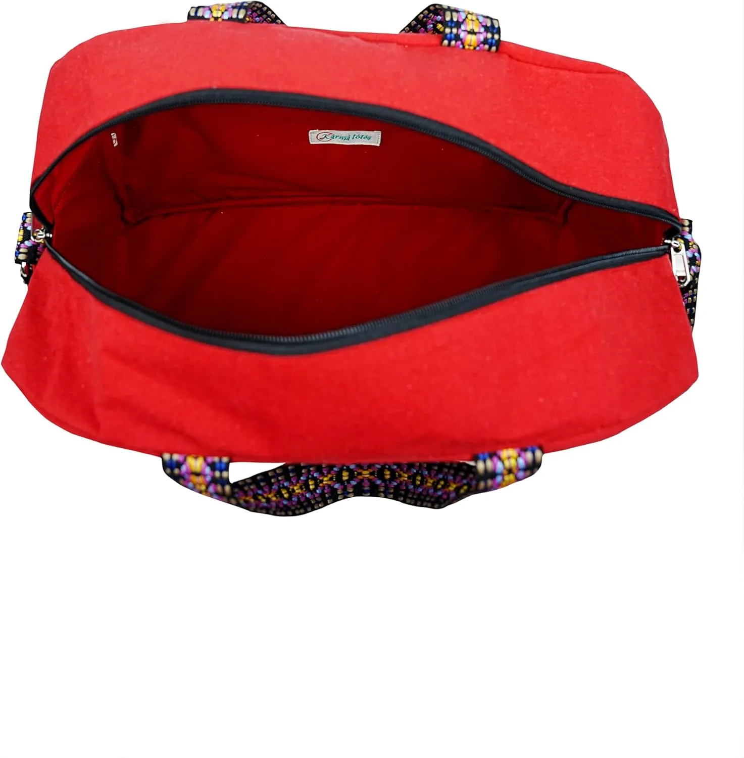 Duffel Bag - Karma Totes (Crimson Burst)
