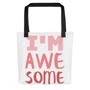 DUO MODERN “I’m Awesome” Tote Bag