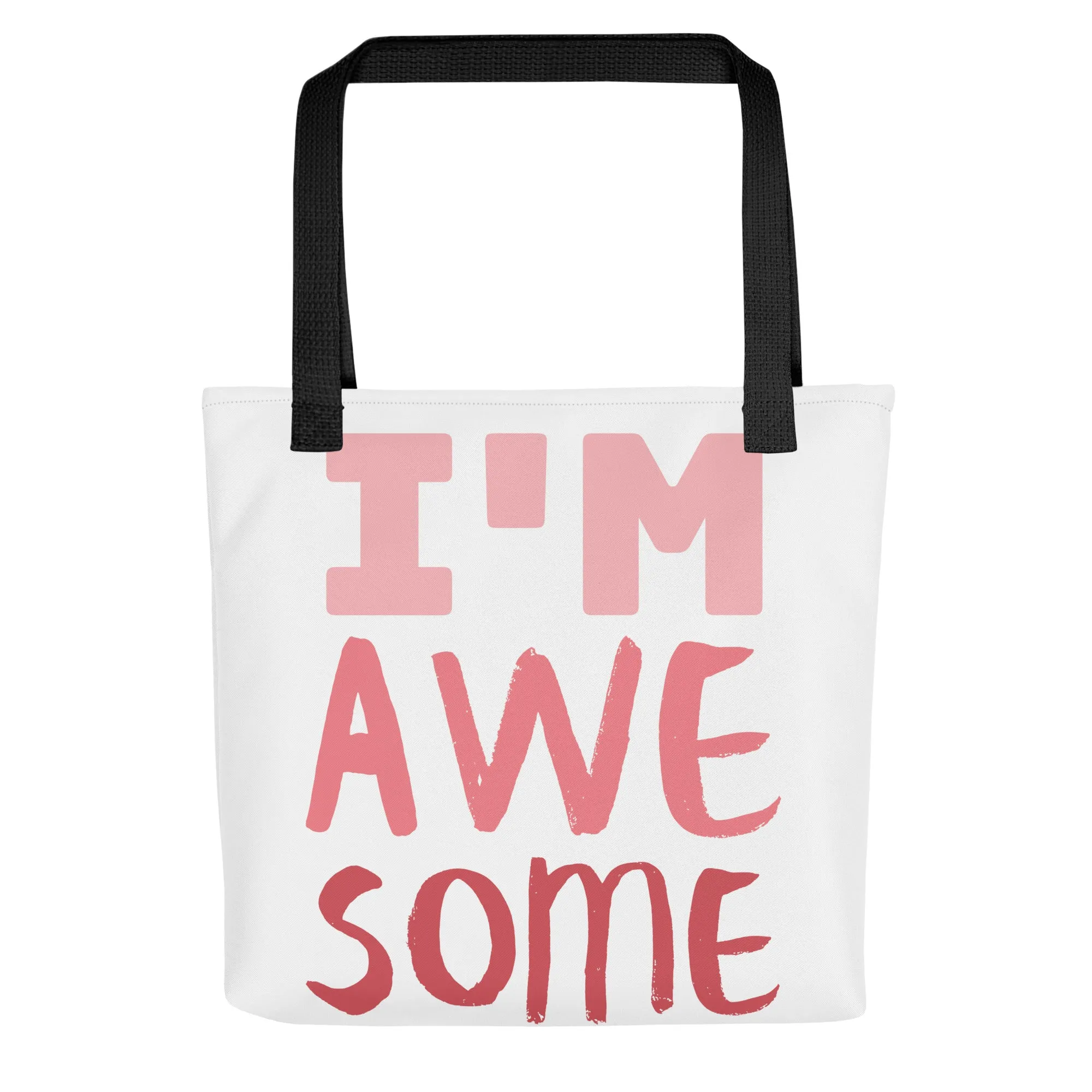 DUO MODERN “I’m Awesome” Tote Bag