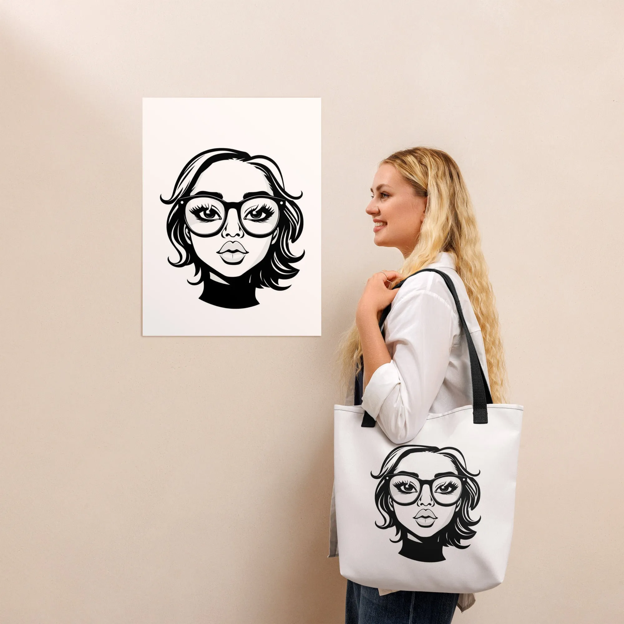 DUO MODERN "Jewel" Tote Bag
