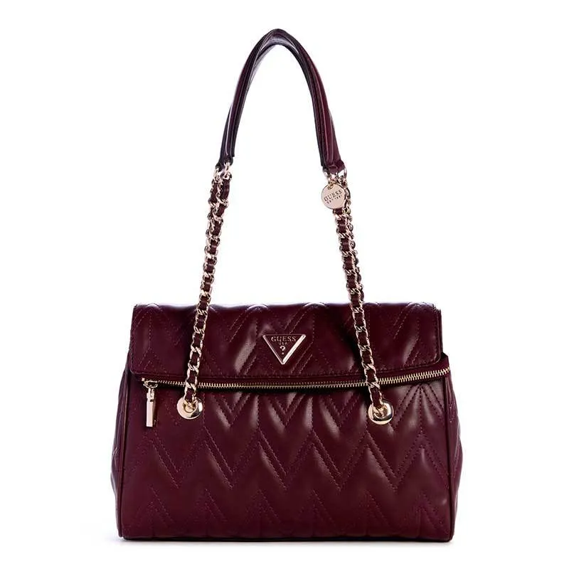 EDA 3 COMP SATCHEL - TAS GUESS ORIGINAL WANITA