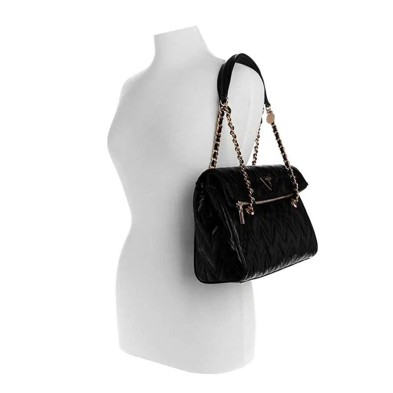 EDA 3 COMP SATCHEL - TAS GUESS ORIGINAL WANITA