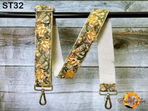 Embroidery Replacement Strap Purse Strap Crossbody Strap for Purses Embroidered Boho Bags Strap Boho Guitar Strap Handbag Strap gift for her