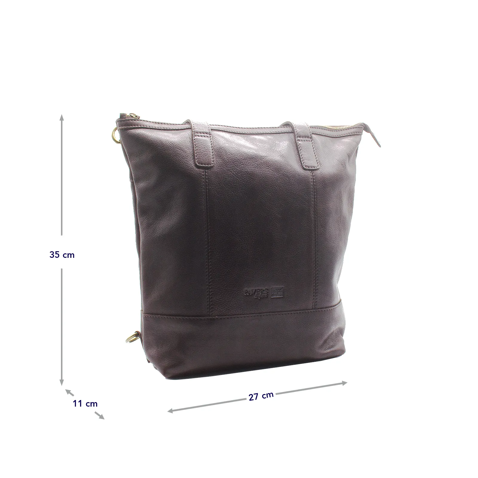 Emma 2 in 1 Leather Convertible Backpack Handbag