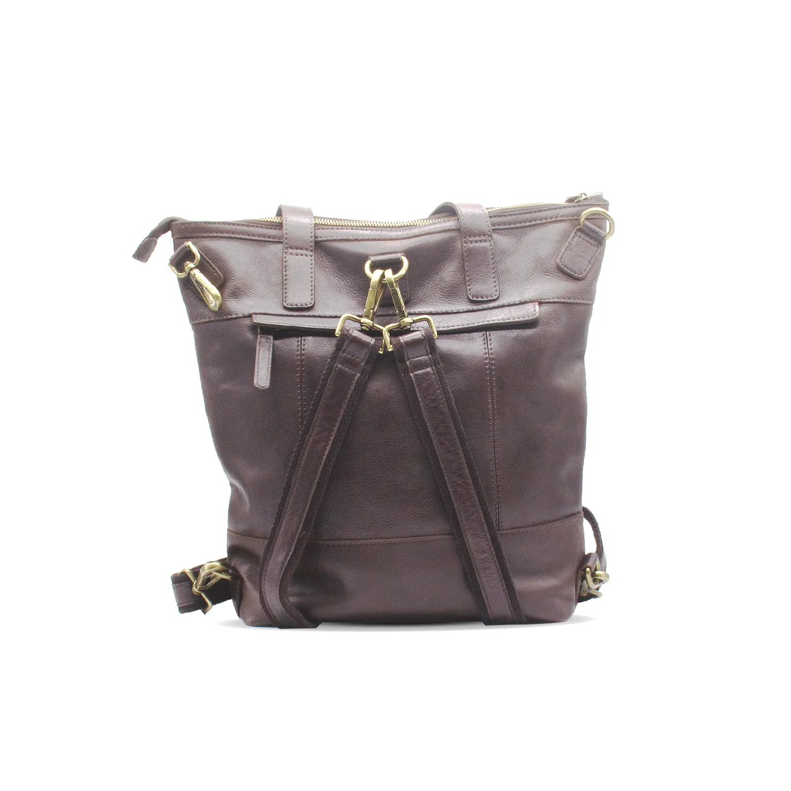 Emma 2 in 1 Leather Convertible Backpack Handbag