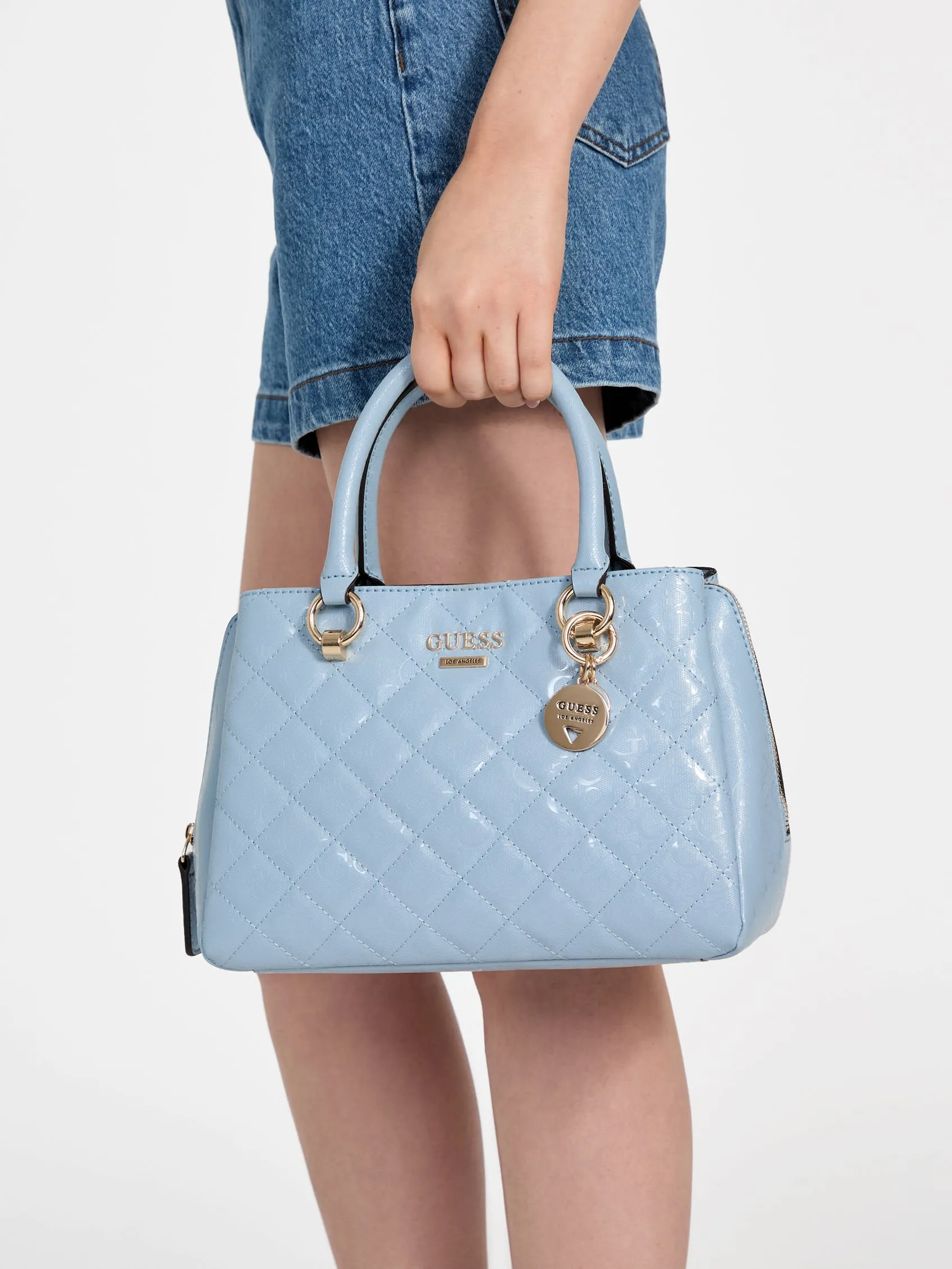 Estonia Quilted Gshine Satchel