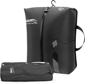 EULANT Reusable Vacuum Bags for Travel,Waterproof Professional IP67 Zipper Reusable Vacuum Compression Bags,Space Saver Bags for Suitcases Backpack(No Pump)