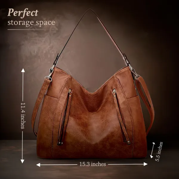 Evelyn’s Sophisticated Style | Luxurious Shoulder Bag