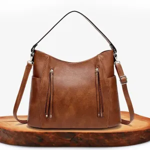 Evelyn’s Sophisticated Style | Luxurious Shoulder Bag