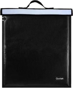 Extra Large Faraday Bags with Handle, 16'' X 19'' Faraday Cage with Reflective Strip, Waterproof & Fireproof Faraday Key Fob Protector, Anti-Theft Faraday Bag for Laptop, RFID Signal Jammer Blocker