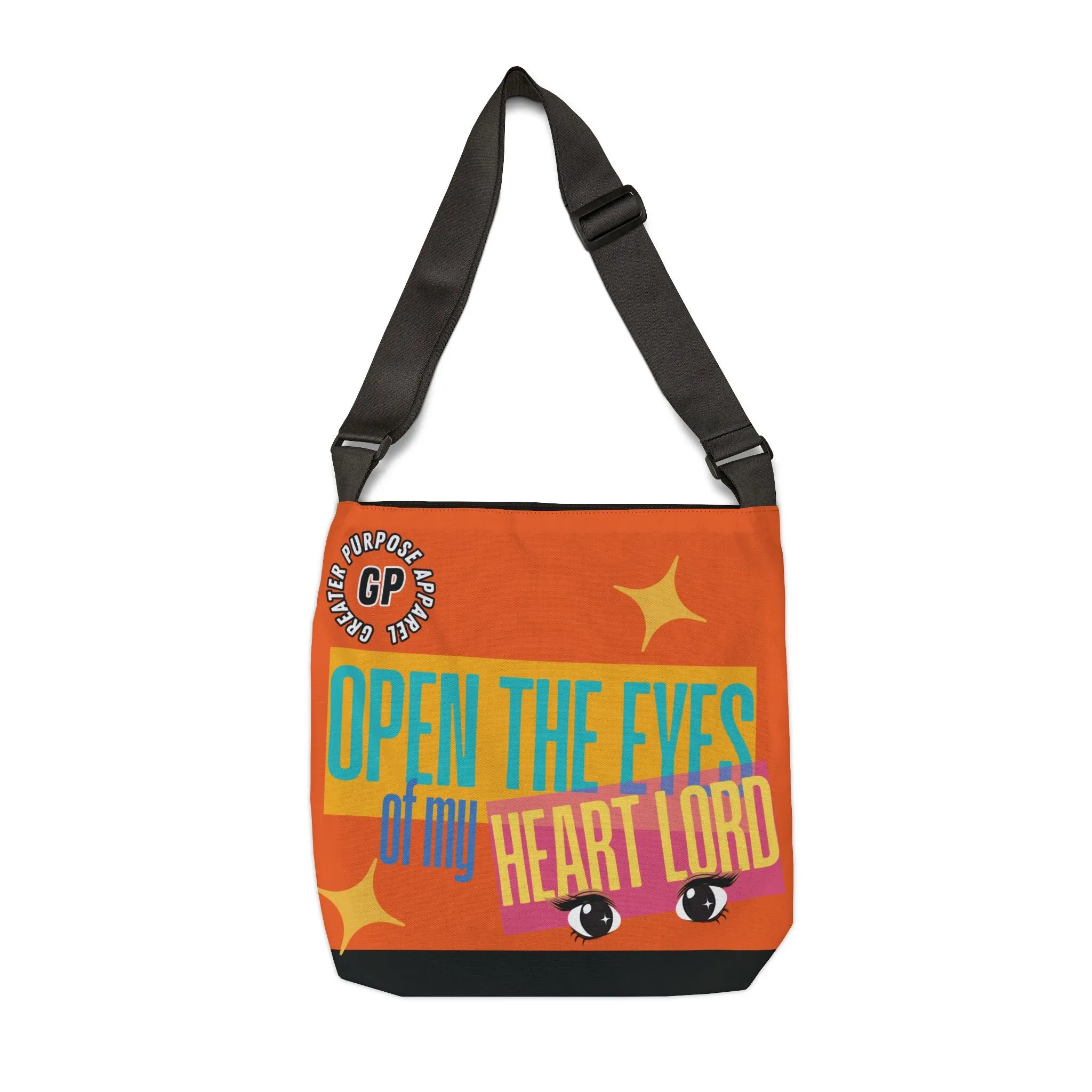 Eyes of My Heart Adjustable Tote