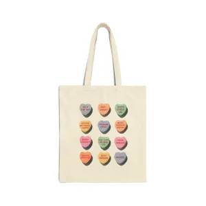 F1 Conversation Hearts Tote