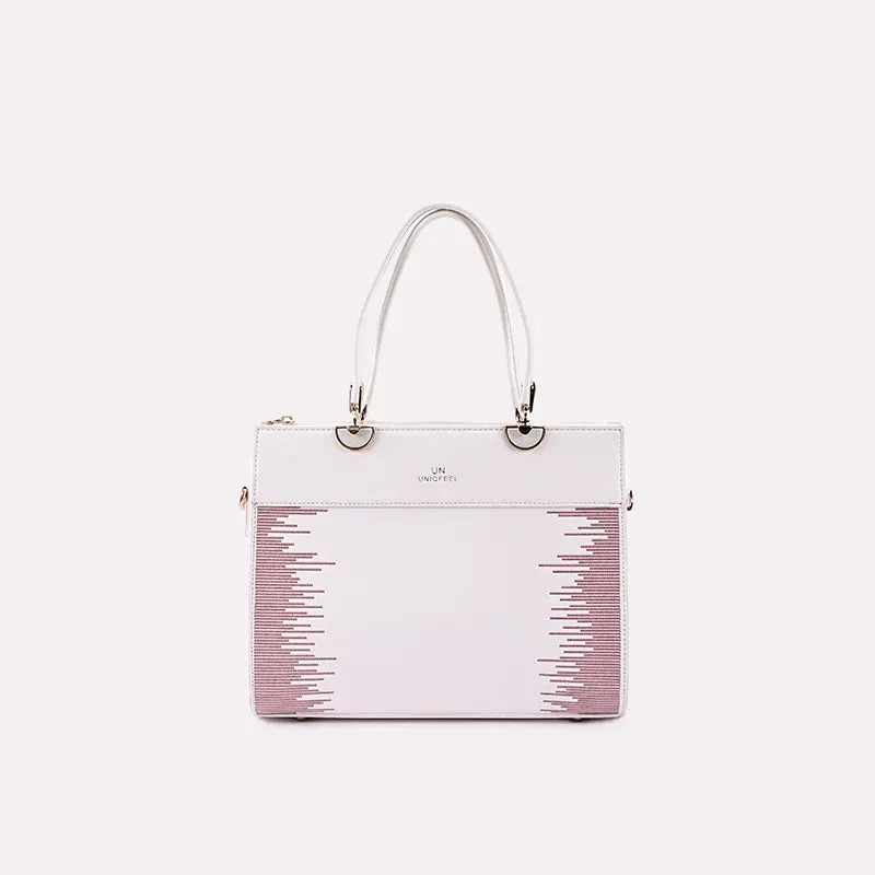 Faelan White Casual Hand Bags 0331035