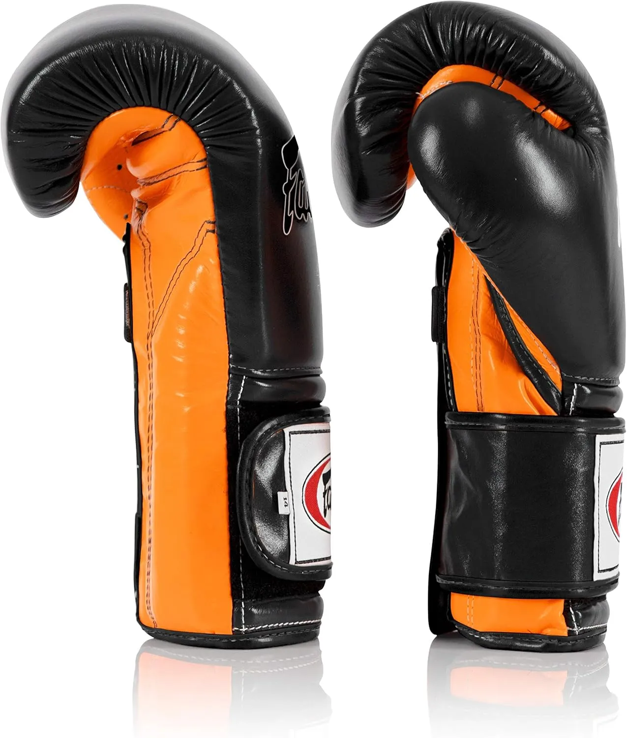 Fairtex BGV9 Muay for Professional Boxers & Trainers |Mexican Style Glove for Hard Hitters | MMA Gloves for Martial Arts|Light Weight & Shock Absorbent Boxing Gloves