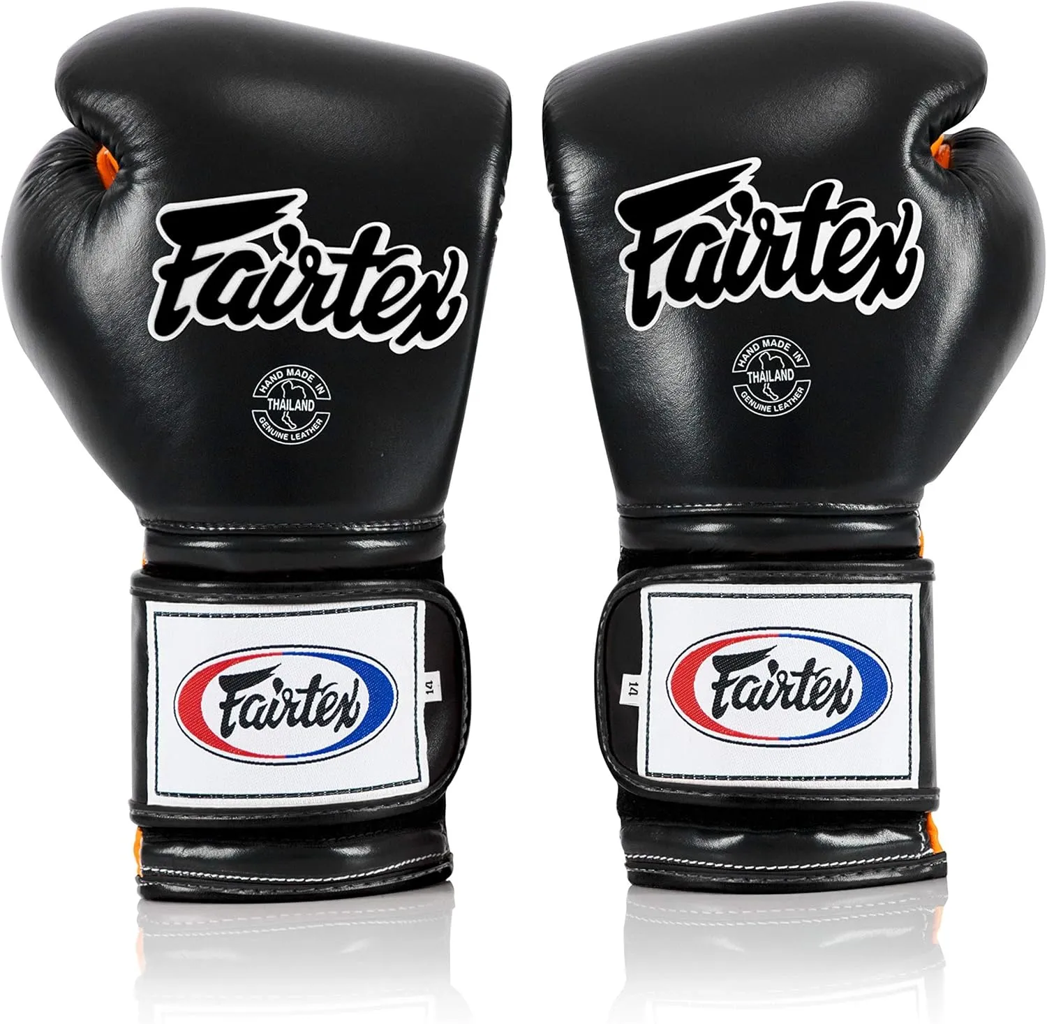 Fairtex BGV9 Muay for Professional Boxers & Trainers |Mexican Style Glove for Hard Hitters | MMA Gloves for Martial Arts|Light Weight & Shock Absorbent Boxing Gloves