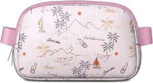 Fanny Pack for Women,Mini Waterproof Hawaiian theme Belt Bag,Fashionable Crossbody,Cute Everywhere Belt Bags Fanny Pack for Hiking,Travel.